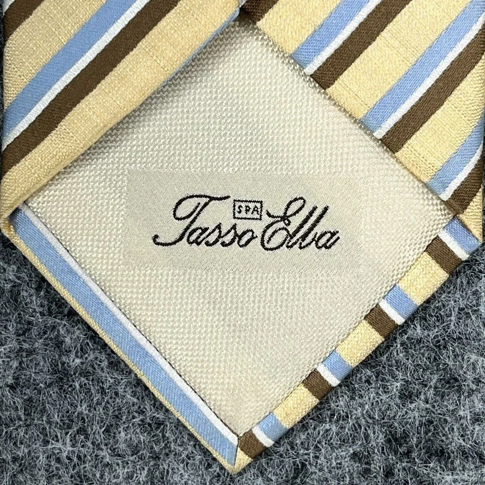 Tasso Elba Tie Mens Silk made 60